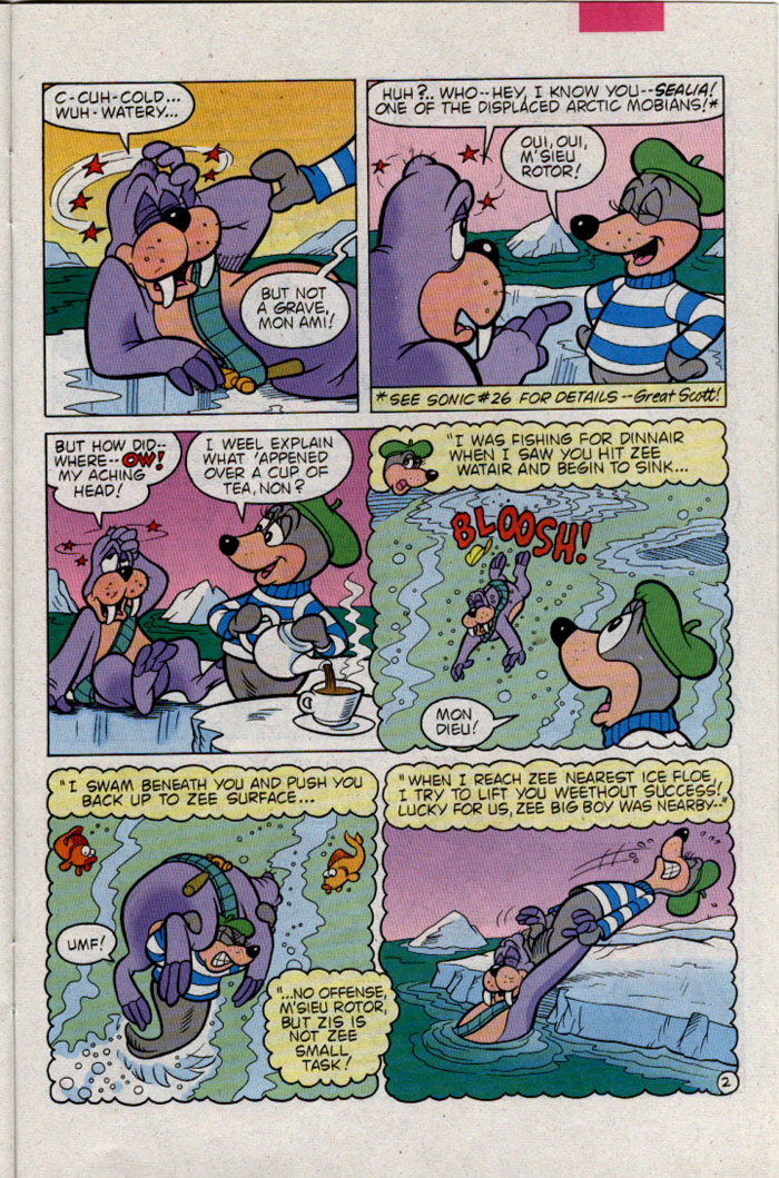 Sonic - Archie Adventure Series March 1996 Page 20